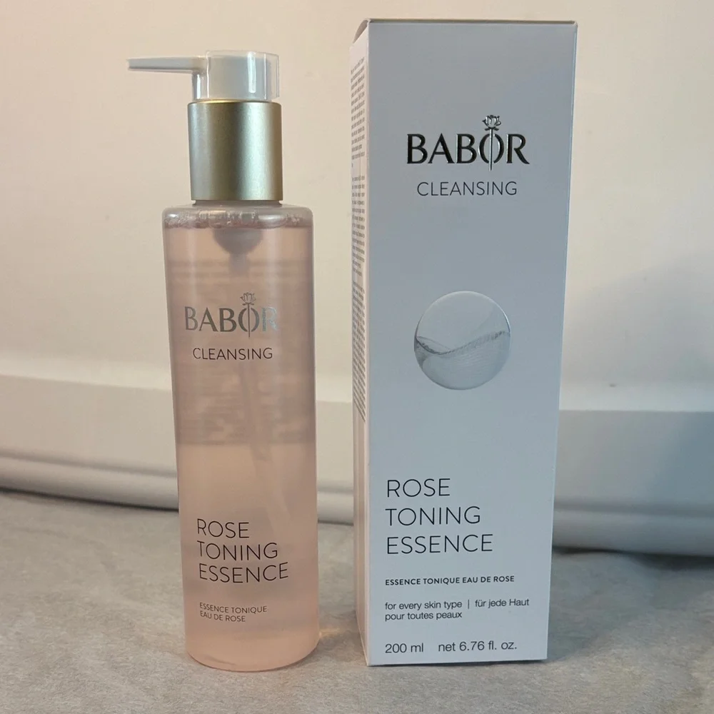 BABOR Rose Toning Essence Toner — Soft Pink Hydrating Skin Toner